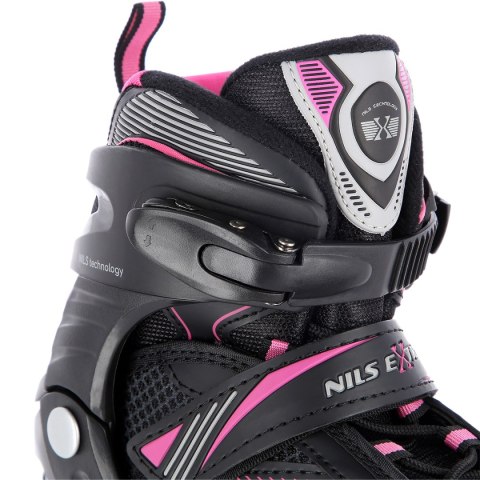 NA9080 CZARNO/FIOLETOWE ROZM S (31-34) ŁYŻWOROLKI NILS EXTREME NILS EXTREME NA9080 CZARNO/FIOLETOWE ROZM S (31-34) ŁYŻWOROLKI NILS EXTREME NILS EXTREME