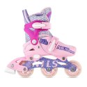 NA13102 ŁYŻWOROLKI FILO RÓŻOWE ROZM. XS(26-29) NILS EXTREME NILS EXTREME