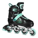 NA13808 ŁYŻWOROLKI COSMO ZIELONE ROZM. L(38-41) NILS EXTREME NILS EXTREME