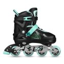 NA13808 ŁYŻWOROLKI COSMO ZIELONE ROZM. L(38-41) NILS EXTREME NILS EXTREME