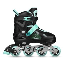 NA13808 ŁYŻWOROLKI COSMO ZIELONE ROZM. M(34-37) NILS EXTREME NILS EXTREME