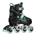 NA13808 ŁYŻWOROLKI COSMO ZIELONE ROZM. M(34-37) NILS EXTREME NILS EXTREME