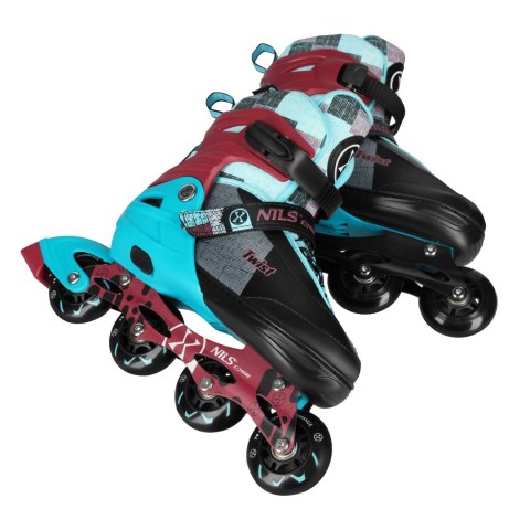 NA13810 ŁYŻWOROLKI TWIST NIEBIESKIE ROZM. L(39-42) NILS EXTREME NILS EXTREME NA13810 ŁYŻWOROLKI TWIST NIEBIESKIE ROZM. L(39-42) NILS EXTREME NILS EXTREME