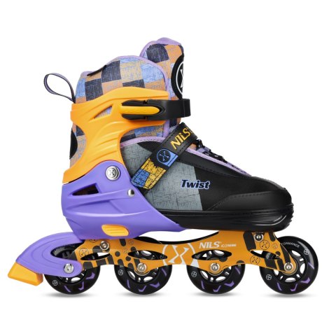 NA13810 ŁYŻWOROLKI TWIST ŻÓŁTE ROZM. L(39-42) NILS EXTREME NILS EXTREME NA13810 ŁYŻWOROLKI TWIST ŻÓŁTE ROZM. L(39-42) NILS EXTREME NILS EXTREME