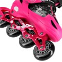 NA18137A ŁYŻWOROLKI ROXY RÓŻOWE ROZM.L (39-42) NILS EXTREME NILS EXTREME