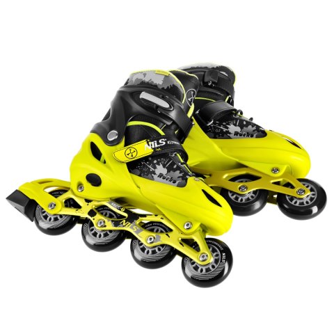 NA18137A ŁYŻWOROLKI ROCKO ŻÓŁTE ROZM.M (35-38) NILS EXTREME NILS EXTREME NA18137A ŁYŻWOROLKI ROCKO ŻÓŁTE ROZM.M (35-38) NILS EXTREME NILS EXTREME