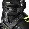 NA18168A ŁYŻWOROLKI BLASTER CZARNE ROZM.M (35-38) NILS EXTREME NILS EXTREME