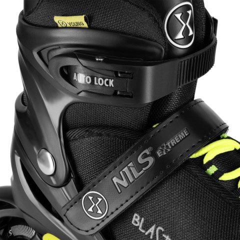 NA18168A ŁYŻWOROLKI BLASTER CZARNE ROZM.S (31-34) NILS EXTREME NILS EXTREME NA18168A ŁYŻWOROLKI BLASTER CZARNE ROZM.S (31-34) NILS EXTREME NILS EXTREME
