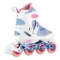 NA18168A ŁYŻWOROLKI PRINCESS BIAŁE ROZM.M (35-38) NILS EXTREME NILS EXTREME