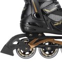 NA2150 CZARNO-ZŁOTY ROZM. 45 ŁYŻWOROLKI NILS EXTREME NILS EXTREME