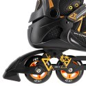 NA9022 CZARNO/POMARAŃCZOWE ROZM 39 ŁYŻWOROLKI NILS EXTREME NILS EXTREME