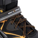 NA9022 CZARNO/POMARAŃCZOWE ROZM 39 ŁYŻWOROLKI NILS EXTREME NILS EXTREME