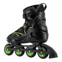 NA9022 CZARNO/ZIELONE ROZM 39 ŁYŻWOROLKI NILS EXTREME NILS EXTREME