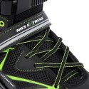 NA9022 CZARNO/ZIELONE ROZM 39 ŁYŻWOROLKI NILS EXTREME NILS EXTREME
