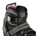 NA9157 CZARNO-FIOLETOWY ROZM. 39 ŁYŻWOROLKI NILS EXTREME NILS EXTREME
