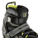 NA9157 CZARNO-ŻÓŁTY ROZM. 42 ŁYŻWOROLKI NILS EXTREME NILS EXTREME