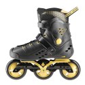 NA20006 CZARNO-ZŁOTY ROZM. 35 SLALOMOWE ŁYŻWOROLKI NILS EXTREME NILS EXTREME