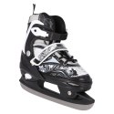 NH10927 A 2w1 BLACK ROZM.L(39-42) ŁYŻWOROLKI Z WYM. PŁ. HOKEJOWĄ NILS EXTREME NILS EXTREME