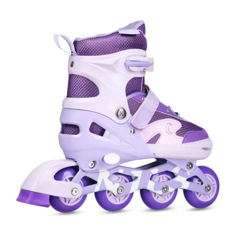 NA0189 ZESTAW LED ŁYŻWOROLKI OCHRANIACZE MOONBEAM FIOLETOWE ROZM. L(39-42) NILS EXTREME NILS EXTREME NA0189 ZESTAW LED ŁYŻWOROLKI OCHRANIACZE MOONBEAM FIOLETOWE ROZM. L(39-42) NILS EXTREME NILS EXTREME