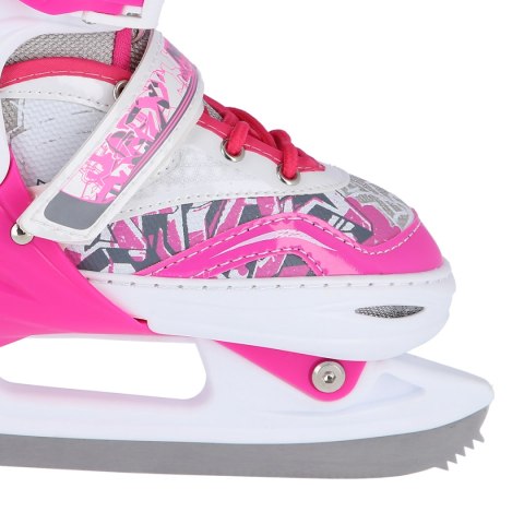NF10927 A 2w1 DARK PINK ROZM.L(39-42) ŁYŻWOROLKI Z WYM. PŁ. FIGUROWĄ NILS EXTREME NILS EXTREME NF10927 A 2w1 DARK PINK ROZM.L(39-42) ŁYŻWOROLKI Z WYM. PŁ. FIGUROWĄ NILS EXTREME NILS EXTREME