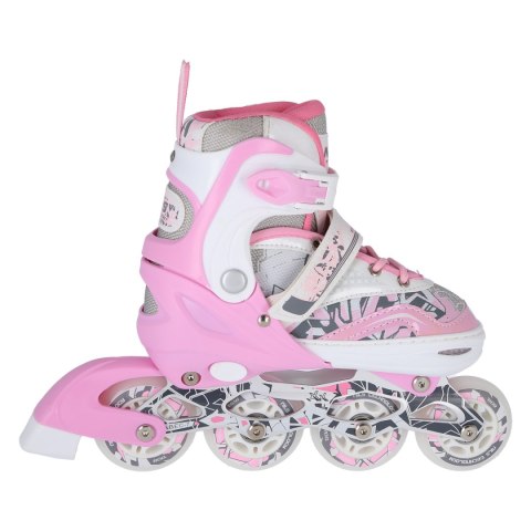 NF10927 A 2w1 PINK ROZM.L(39-42) ŁYŻWOROLKI Z WYM. PŁ. FIGUROWĄ NILS EXTREME NILS EXTREME NF10927 A 2w1 PINK ROZM.L(39-42) ŁYŻWOROLKI Z WYM. PŁ. FIGUROWĄ NILS EXTREME NILS EXTREME