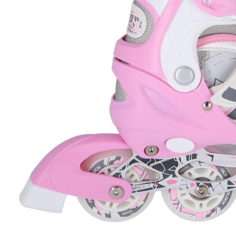 NF10927 A 2w1 PINK ROZM.L(39-42) ŁYŻWOROLKI Z WYM. PŁ. FIGUROWĄ NILS EXTREME NILS EXTREME NF10927 A 2w1 PINK ROZM.L(39-42) ŁYŻWOROLKI Z WYM. PŁ. FIGUROWĄ NILS EXTREME NILS EXTREME