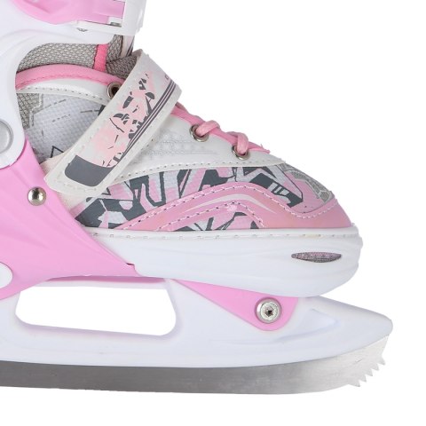 NF10927 A 2w1 PINK ROZM.L(39-42) ŁYŻWOROLKI Z WYM. PŁ. FIGUROWĄ NILS EXTREME NILS EXTREME NF10927 A 2w1 PINK ROZM.L(39-42) ŁYŻWOROLKI Z WYM. PŁ. FIGUROWĄ NILS EXTREME NILS EXTREME