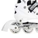 NH10905 4w1 BIAŁE LED ROZM. L(39-42) ŁYŻWOROLKI Z WYM. PŁOZĄ HOKEJOWĄ NILS EXTREME NILS EXTREME