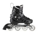 NH10905 4w1 CZARNE LED ROZM. L(39-42) ŁYŻWOROLKI Z WYM. PŁOZĄ HOKEJOWĄ NILS EXTREME NILS EXTREME