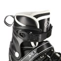 NH10905 4w1 CZARNE LED ROZM. M(35-38) ŁYŻWOROLKI Z WYM. PŁOZĄ HOKEJOWĄ NILS EXTREME NILS EXTREME