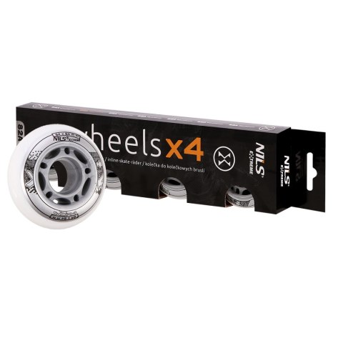 PU 64x24 82A BIAŁE KÓŁKA (4 szt.) NILS EXTREME NILS EXTREME PU 64x24 82A BIAŁE KÓŁKA (4 szt.) NILS EXTREME NILS EXTREME