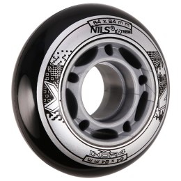 PU 64x24 82A CZARNE KÓŁKA (4 szt.) NILS EXTREME NILS EXTREME