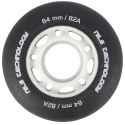 PU 64x24 82A CZARNE MATOWE KÓŁKA (4 szt.) NILS EXTREME NILS EXTREME PU 64x24 82A CZARNE MATOWE KÓŁKA (4 szt.) NILS EXTREME NILS EXTREME