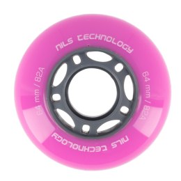 PU 64x24 82A RÓŻOWE KÓŁKA (4 szt.) NILS EXTREME NILS EXTREME
