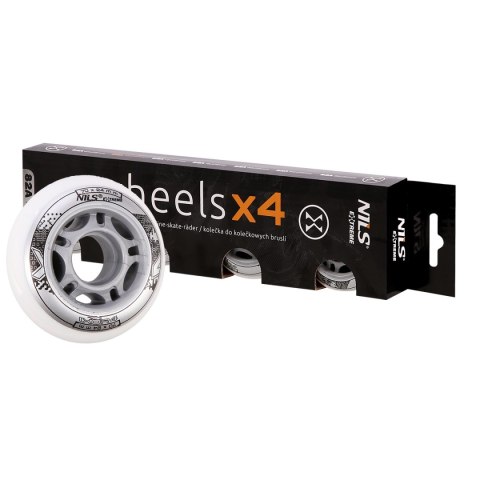 PU 70x24 82A BIAŁE KÓŁKA (4 szt.) NILS EXTREME NILS EXTREME PU 70x24 82A BIAŁE KÓŁKA (4 szt.) NILS EXTREME NILS EXTREME
