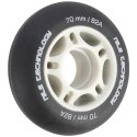 PU 70x24 82A CZARNE MATOWE KÓŁKA (4 szt.) NILS EXTREME NILS EXTREME
