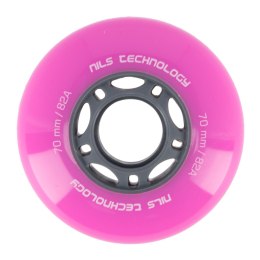 PU 70x24 82A RÓŻOWE KÓŁKA (4 szt.) NILS EXTREME NILS EXTREME