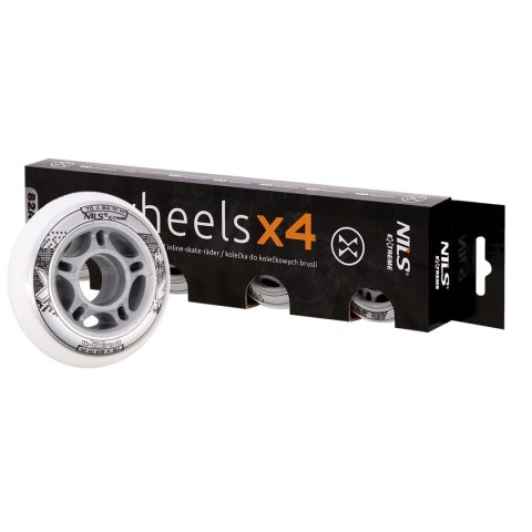 PU 76x24 82A BIAŁE KÓŁKA (4 szt.) NILS EXTREME NILS EXTREME PU 76x24 82A BIAŁE KÓŁKA (4 szt.) NILS EXTREME NILS EXTREME