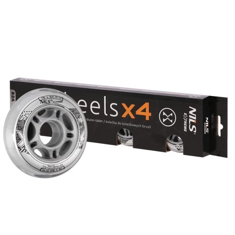 PU 76x24 82A PRZEZROCZYSTE KÓŁKA (4 szt.) NILS EXTREME NILS EXTREME PU 76x24 82A PRZEZROCZYSTE KÓŁKA (4 szt.) NILS EXTREME NILS EXTREME
