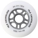 PU 84x24 82A BIAŁE MATOWE KÓŁKA (4 szt.) NILS EXTREME NILS EXTREME