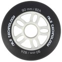 PU 90x24 82A CZARNE MATOWE KÓŁKA (4 szt.) NILS EXTREME NILS EXTREME