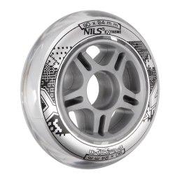 PU 90x24 82A PRZEŹROCZYSTE KÓŁKA (4 szt.) NILS EXTREME NILS EXTREME