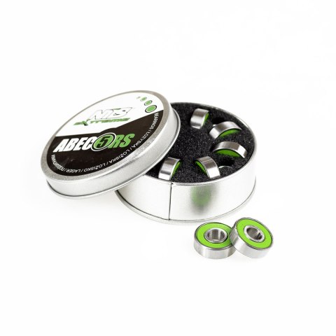 ABEC-5 RS ZIELONY CARBON ŁOŻYSKA (8szt.) OPAK. METAL NILS EXTREME NILS EXTREME ABEC-5 RS ZIELONY CARBON ŁOŻYSKA (8szt.) OPAK. METAL NILS EXTREME NILS EXTREME