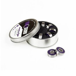 ABEC-9 RS PURPUROWY CARBON ŁOŻYSKA (8szt.) OPAK. METAL NILS EXTREME NILS EXTREME