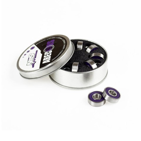 ABEC-9 RS PURPUROWY CARBON ŁOŻYSKA (8szt.) OPAK. METAL NILS EXTREME NILS EXTREME ABEC-9 RS PURPUROWY CARBON ŁOŻYSKA (8szt.) OPAK. METAL NILS EXTREME NILS EXTREME