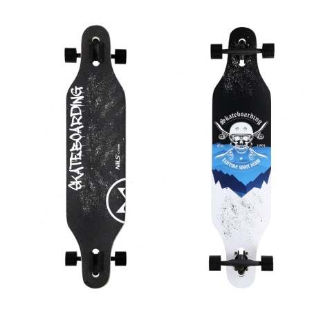 LONGBOARD SKULL WOOD SKATE NILS EXTREME NILS EXTREME LONGBOARD SKULL WOOD SKATE NILS EXTREME NILS EXTREME