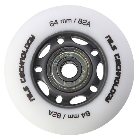 PU 64x24 82A BIAŁE MATOWE (4 szt.) + ABEC-9 (8 szt.) ZESTAW NILS EXTREME NILS EXTREME PU 64x24 82A BIAŁE MATOWE (4 szt.) + ABEC-9 (8 szt.) ZESTAW NILS EXTREME NILS EXTREME