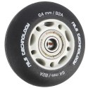 PU 64x24 82A CZARNE MATOWE (4 szt.) + ABEC-9 (8 szt.) ZESTAW NILS EXTREME NILS EXTREME