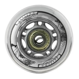 PU 64x24 82A PRZEZROCZYSTE (4 szt.) + ABEC-7 (8 szt.) ZESTAW NILS EXTREME NILS EXTREME