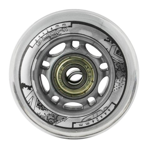 PU 64x24 82A PRZEZROCZYSTE (4 szt.) + ABEC-7 (8 szt.) ZESTAW NILS EXTREME NILS EXTREME PU 64x24 82A PRZEZROCZYSTE (4 szt.) + ABEC-7 (8 szt.) ZESTAW NILS EXTREME NILS EXTREME